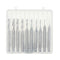 10pcs/Set Ball Nose End Milling Cutter Set Carbon Steel 1mm-3.175mm CNC Milling Cutter