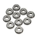 10pcs F695ZZ 5mmx13mmx4mm Double Shielded Flanged Ball Bearing