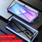 Bakeey 360 Front+Back Double-sided Full Body 9H Tempered Glass Metal Magnetic Adsorption Flip Protective Case For Xiaomi Pocophone F1