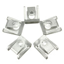 5Sets Engine Gear Box Transmission Cover Clips Fasteners Clamps For BMW E39 7 E38