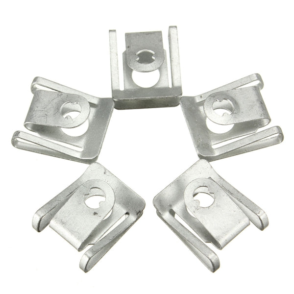 5Sets Engine Gear Box Transmission Cover Clips Fasteners Clamps For BMW E39 7 E38