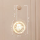 Christmas Bell Pattern 3D Christmas Hanging Night Lamp Battery LED String Light Garland Home Decoration