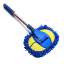 Adjustable Telescopic Wash Chenille Mop Wiping Soft Cleaning Brush Tool