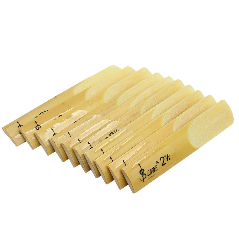 SLADE 10pcs Saxophone Reeds Alto Saxophone with Storage Box