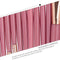20Pcs Pink Color Beauty Eye Shadow Foundation Eyebrow Lip Brush Makeup Brushes
