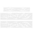 6pcs Universal Car Body Bumper Hood Flame Graphics Decals PVC Decal Stickers