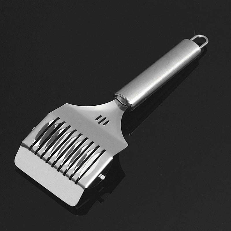 Spaghett Noodle Maker Lattice Roller Dough Cutter Tool Stainless Steel