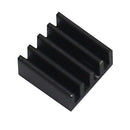 Black Big Copper Aluminum Heatsink for 3.5 Inch TFT Screen Raspberry Pi 4B