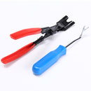 Car Door Card Panel Trim Upholstery Remover & Clip Removal Pliers Pry Tool Set