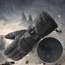 65C Electric Heated Gloves Motorcycle Warmer Outdoor Skiing Winter Warm Heating Waterproof