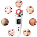 Electric EMS Ion Facial Massager LED Photon Therapy Face Skin Lifting Heat Vibration Cleaning Instrument