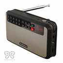 Rolton T60 Portable MP3 Stereo Player Audio Speakers FM Radio With LED Screen Support Tf Card Play