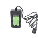 HXY-02 LED Light Display Rapid Smart Charger For 18650/18650B Battery 2Slots US Plug