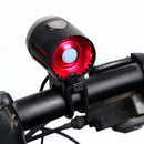 WOSAWE BCD-001 T6 1200LM 4Modes USB Rechargeable IPX-6 Waterproof Bike Front Light Bicycle Handlebar Lights Outdoor Riding Lights