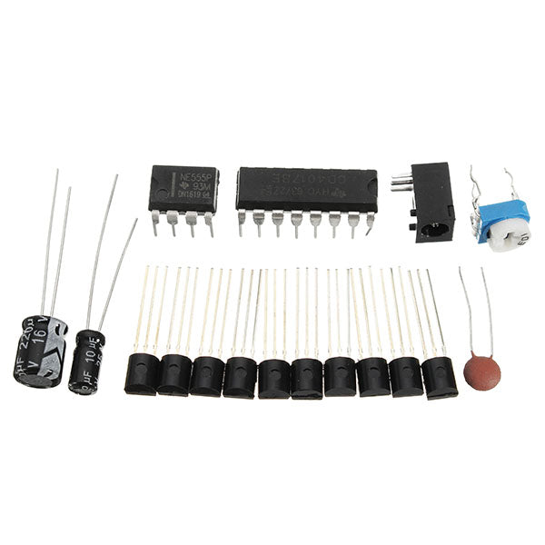 EQKIT DIY LED Lamp Kit LED Flash Set Electronic Production Kit