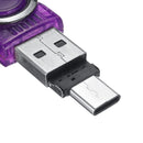 2Pcs USB-C 3.1 Type C Male to USB Female OTG Adapter Converter for Game Controller Mobile Phone Tablet