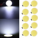 10X DC12V G4 4.5W Pure White 30 LED COB Light Bulb Lamp for Home Decoration