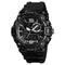 SKMEI 1529 5ATM Waterproof Luminous 3 Time Multi-Function Back Light Dual Display Men Watch Digital Watch