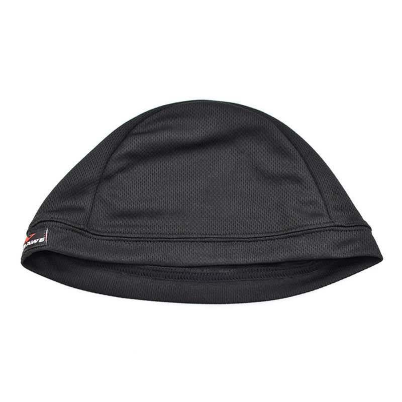WOSAWE Quick Dry Helmet Inner Hat Anti-fouling Off-road Motorcycle Headgear Hooded Sweat Cap