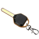 Mini COB LED Key Chain Flashlight Portable Keyring Light Torch Pocket Emergency Camping Lamp