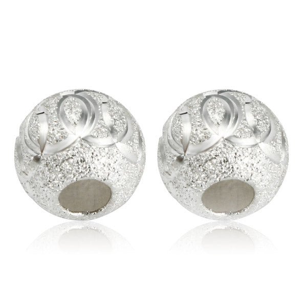 5pcs 925 Sterling Silver DIY Jewelry Accessories Loose Beads Design