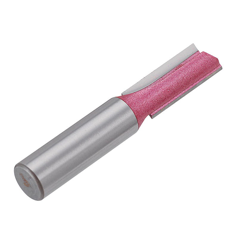 Tideway 1/2 Inch Shank Extended Router Bit Straight Dual Edged Cutter Engraving Milling Cutter