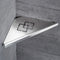 WF-18062 2Pcs Bathroom Shelves Brushed Nickel Stainless Steel 304 Wall Bathroom Shelf Bracket