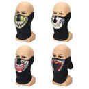 Cool Light Halloween LED Mask Cool Light Up Cosplay Party Flashing Luminous Ghost Skull Hot