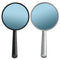 CNC Aluminum Round Motorcycle Rear View Mirror For Cruiser Chopper 8mm 10mm