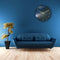 Loskii CC024 Creative Starry Pattern Wall Clock Mute Wall Clock Quartz Wall Clock For Home Office Decorations