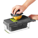 Multi-Function Vegetable Cutting Cutter Machine Fruit Slicer Potato Peeler Kitchen Accessories Convenient