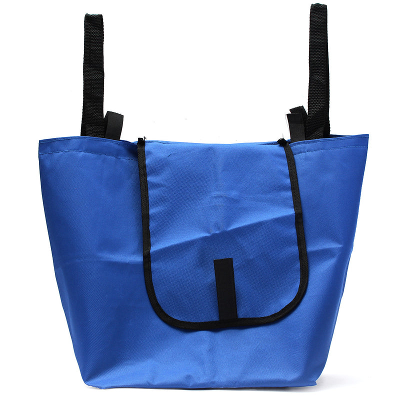 Supermarket Trolley Shopping Organizer Tote Eco Grocery Extend Cart Clips Reusable Foldable Handbag