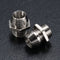 10PCS 3MM Round Chrome Metal Plastic LED Lamp Light Base Emitting Diode Bezel Holder