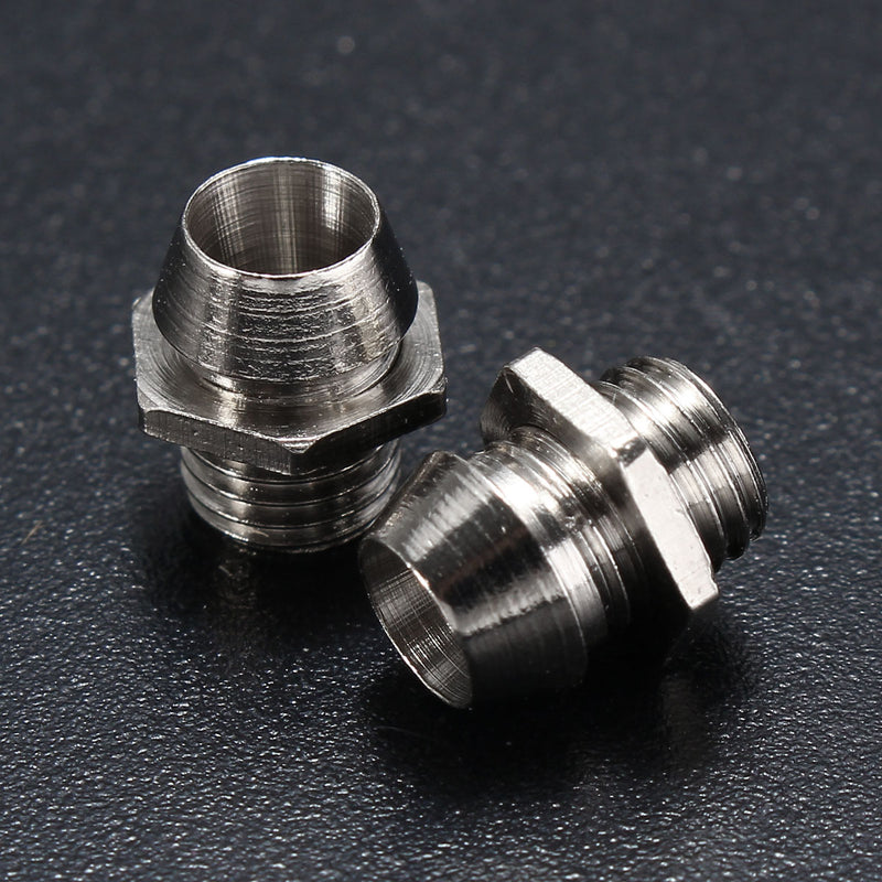 10PCS 3MM Round Chrome Metal Plastic LED Lamp Light Base Emitting Diode Bezel Holder