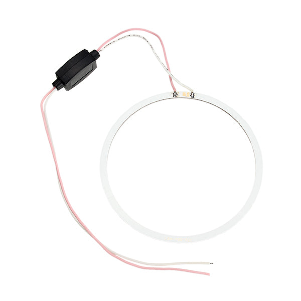 Circle Fog Lights DC 12V 24V 60-120mm COB Angel Eyes LED Light For  Motorcycle Car