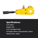 Carpenters Woodworking Angle Grinder Manual Wood Carving Hand Chisel Tool Set