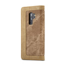 Caseme Canvas Magnetic Flip Bracket Wallet Protective Case For Samsung Galaxy S9 Plus