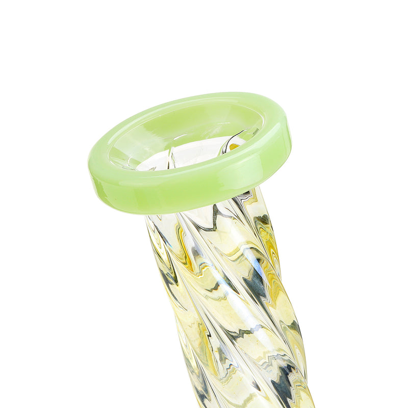 Cooling Coil Water Pipe Straw High Borosilicate Glass Shisha Bongs