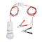 DC12V E27 3W SMD5730 Portable 6 LED Light Bulb with Switch+Clip Line for Camping Car Repairing