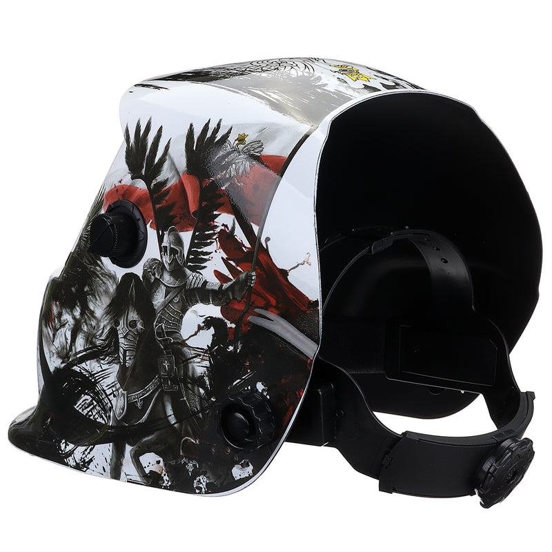 Solar Power Automatic Dimming Welding Helmet Welder Mask Adjustable Head Band