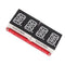 5pcs 4-bit Pozidriv 0.54 Inch 14-segment LED Digital Tube Module Green I2C Control 2-line Control LED Display Screen Module