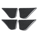 Carbon Fiber Car Door Handle Bowl Trim Decal For Mercedes C Class W205 C200
