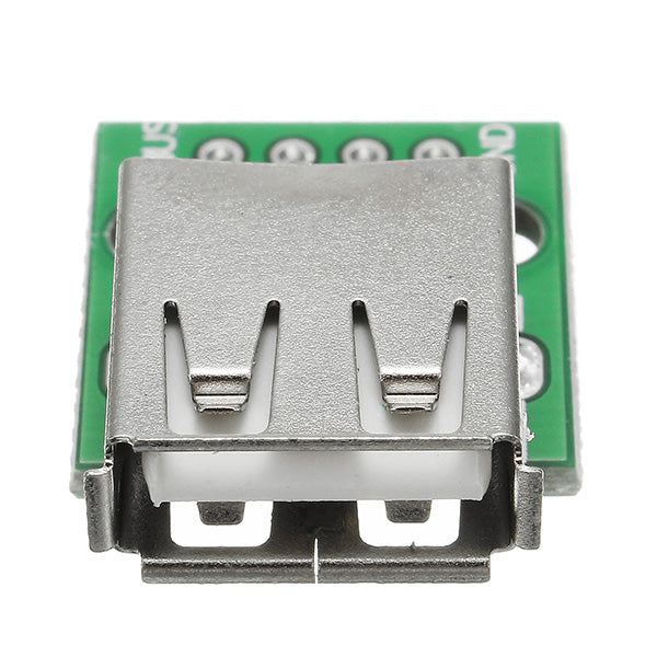 20pcs USB 2.0 Female Head Socket To DIP 2.54mm Pin 4P Adapter Board