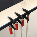 Heavy Duty Woodworking F-shape Clamp Wooden Handle Fixing Tool