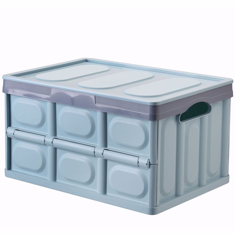 Three Flower Multifunctional Folding Box Covered Folding Storage Box for Car and Home Office Baby