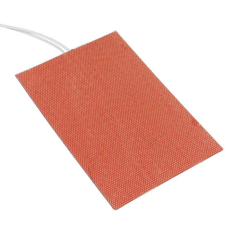 300W 240V 10*15cm Silicone Heated Bed Heating Pad w/ Adhesive Backing for 3D Printer Hot Bed