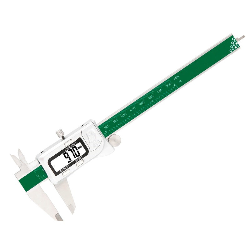 DANIU Digital Display Stainless Steel Caliper 0-150MM 1/64 Fraction / Inch / Millimeter IP54 Waterproof