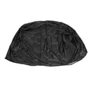 177 x 110 x 110cm Polyester Black Tractor Grill Cover Garden Yard Mower Overlay