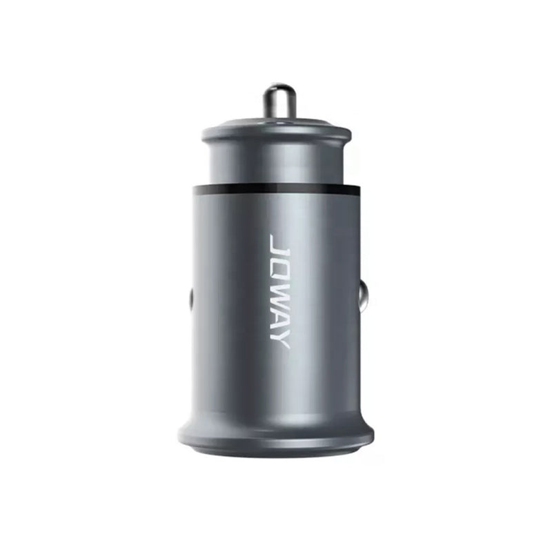 JOWAY JC86 5A 30W QC3.0 PD LED Dual Output USB Car Charger for Samsung S9 Xiaomi Redmi K30 5G HUAWEI P30