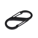 Outdoor Equipment Large S Safety Buckle EDC Stainless Steel Carabiner Climbing Hiking Keychain